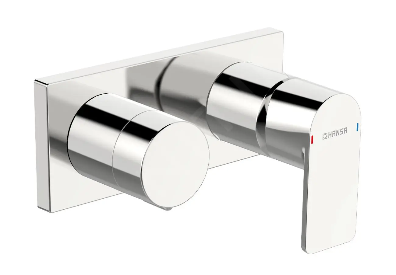 Hansa Stela - Grifo De Bañera Empotrado, 2 Aparatos, Cromo 44579573
