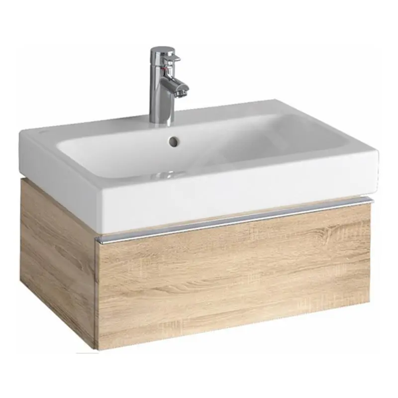 Geberit ICon - Armario Bajo El Lavabo 600 Mm, Roble Natural 841262000 - Imagen 3