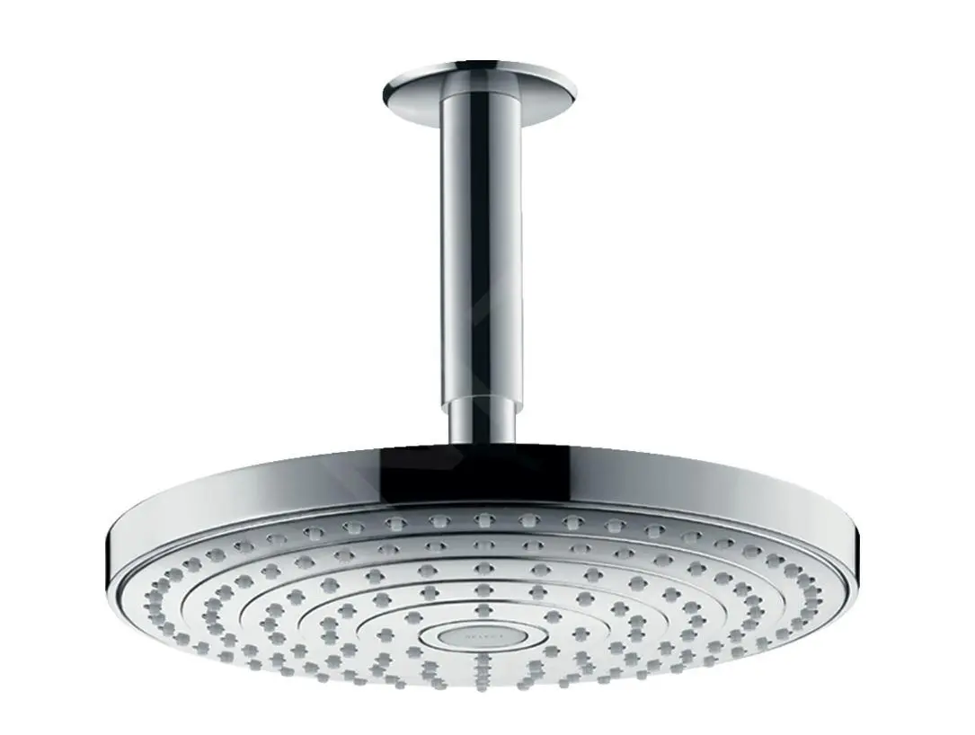 Hansgrohe Raindance Select S - Rociador De Ducha 240, 2 Chorros, EcoSmart 9 L/min, Brazo De Ducha De 100 Mm, Cromo 26469000