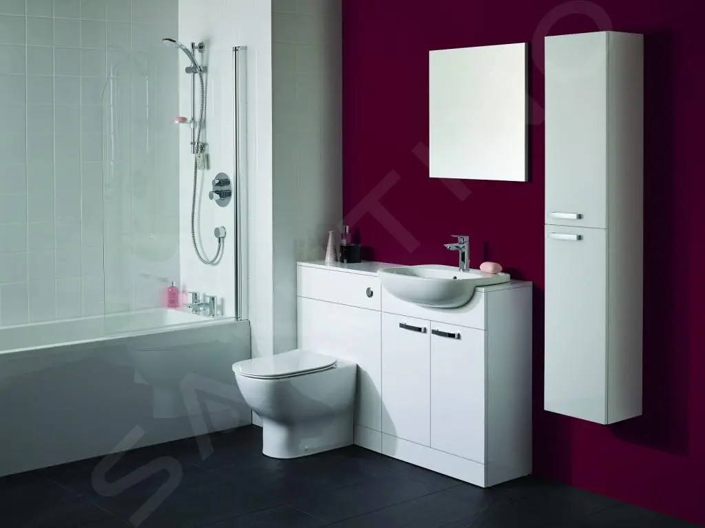 Ideal Standard Tempo - Armario Alto 300x235x1500 Mm, Blanco Brillante E3243WG - Imagen 5