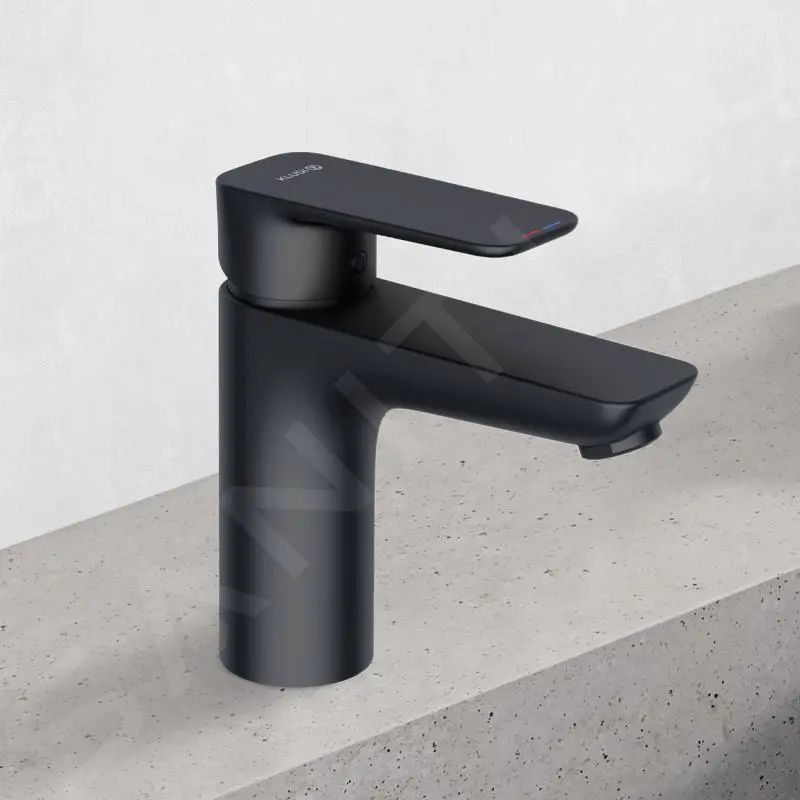 Kludi Pure&Style - Grifo De Lavabo, Negro Mate 402923975 - Imagen 3