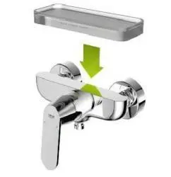Grohe Eurosmart Cosmopolitan - Grifo Monomando De Ducha, Cromo 32837000 - Imagen 3