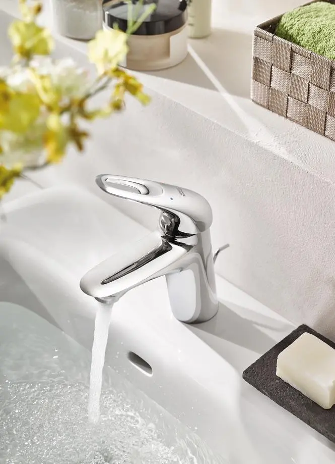 Grohe Eurostyle - Grifo Monomando De Lavabo S, Cromo 33558003 - Imagen 4