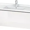 Duravit L-Cube - Armario De Lavabo 408x1020x469 Mm, 1 Cajón, Blanco Brillante LC616602222