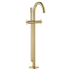 Grohe Atrio - Grifo De Suelo Para Bañera, Con Caño Giratorio, Cool Sunrise 25044GL3