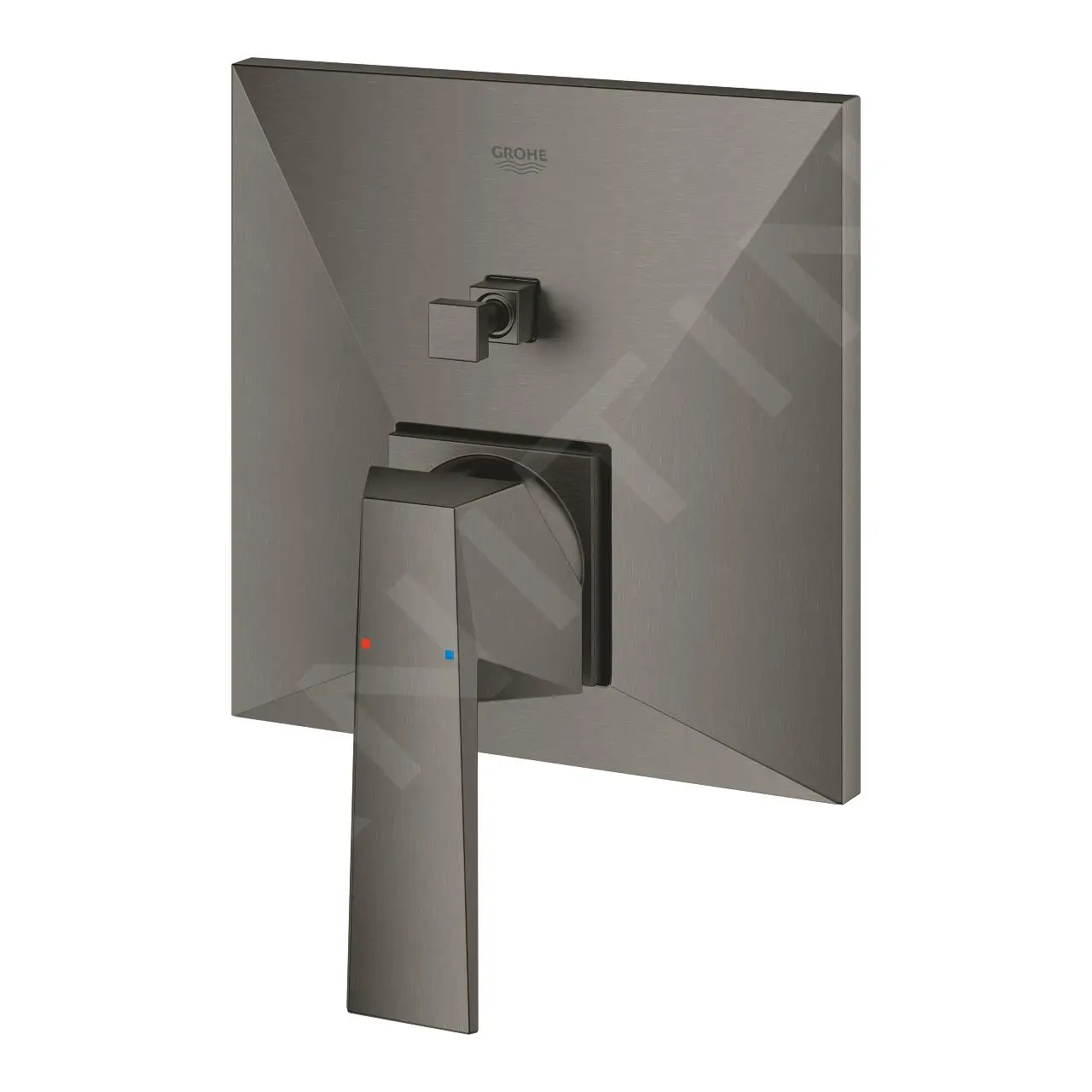 Grohe Allure Brilliant - Grifo Empotrado Para Dos Dispositivos, Hard Graphite Cepillado 24072AL0 - Imagen 3