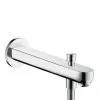 Hansgrohe Metris S - Caño De Bañera Con Inversor 228 Mm, Cromo 31416000