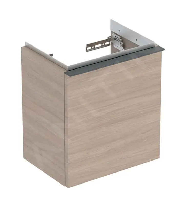 Geberit ICon - Mueble De Lavabo 37x42x28 Cm, 1 Puerta, Bisagras A La Izquierda, Roble 502.301.JH.1