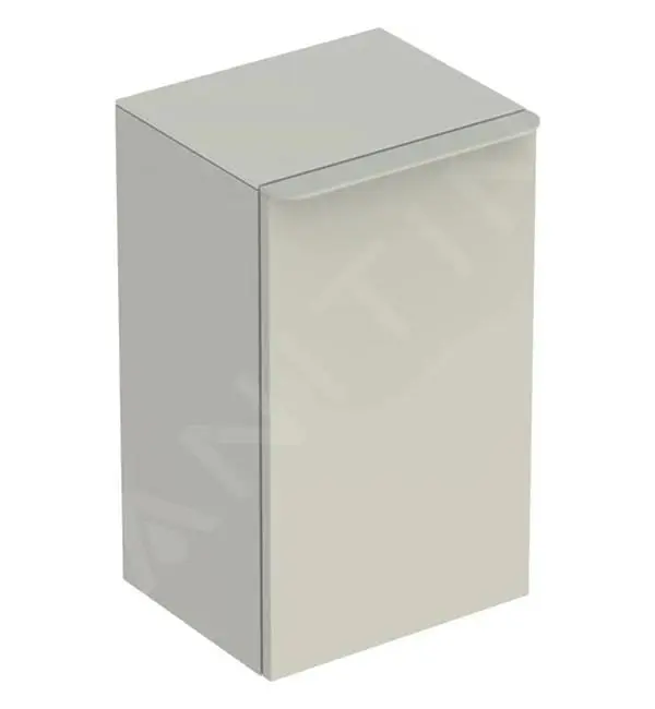 Geberit Smyle Square - Mueble Lateral, Bisagras A La Izquierda, Gris Arena 500.360.JL.1