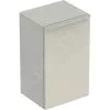 Geberit Smyle Square - Mueble Lateral, Bisagras A La Derecha, Gris Arena 500.359.JL.1