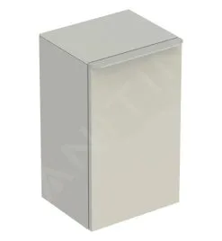 Geberit Smyle Square - Mueble Lateral, Bisagras A La Derecha, Gris Arena 500.359.JL.1