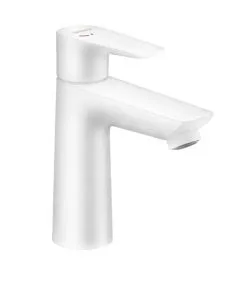 Hansgrohe Talis E - Grifo De Lavabo Con Desagüe, CoolStart, Blanco Mate 71713700