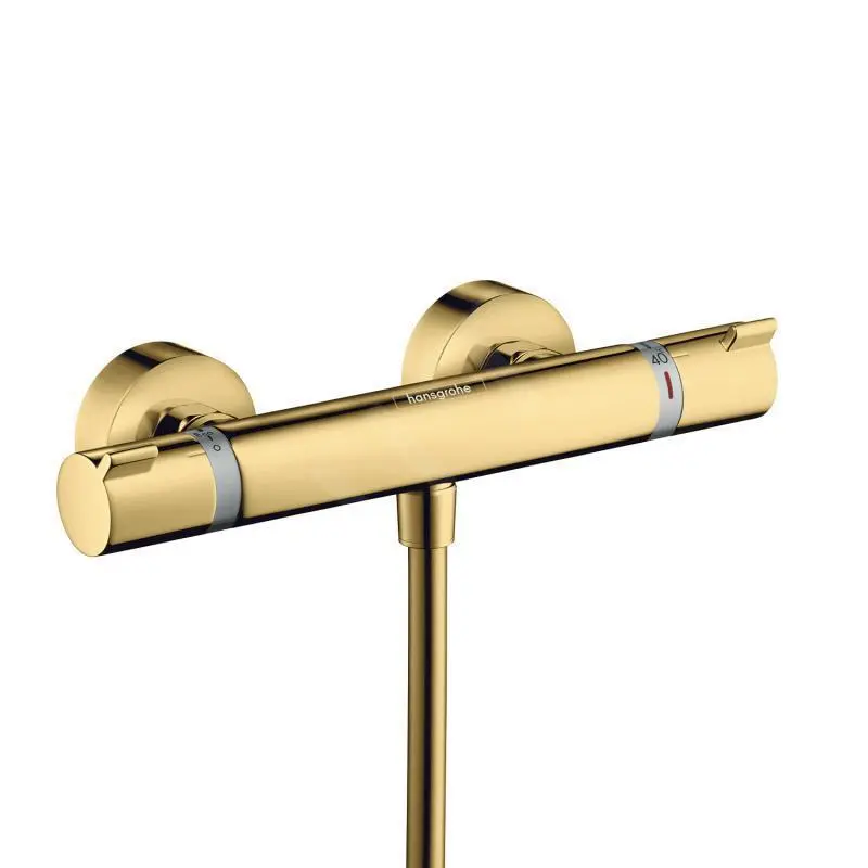Hansgrohe Ecostat Comfort - Grifo De Ducha Termostático, Aspecto Dorado Pulido 13116990