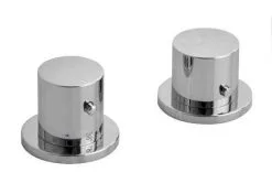 Sapho Grifería - Grifo Termostático GO, Para Borde De Bañera, Instalación De 2 Orificios, Cromo TH100