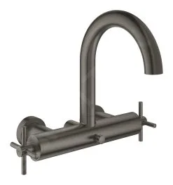Grohe Atrio - Grifo De Bañera, Hard Graphite Cepillado 25010AL3