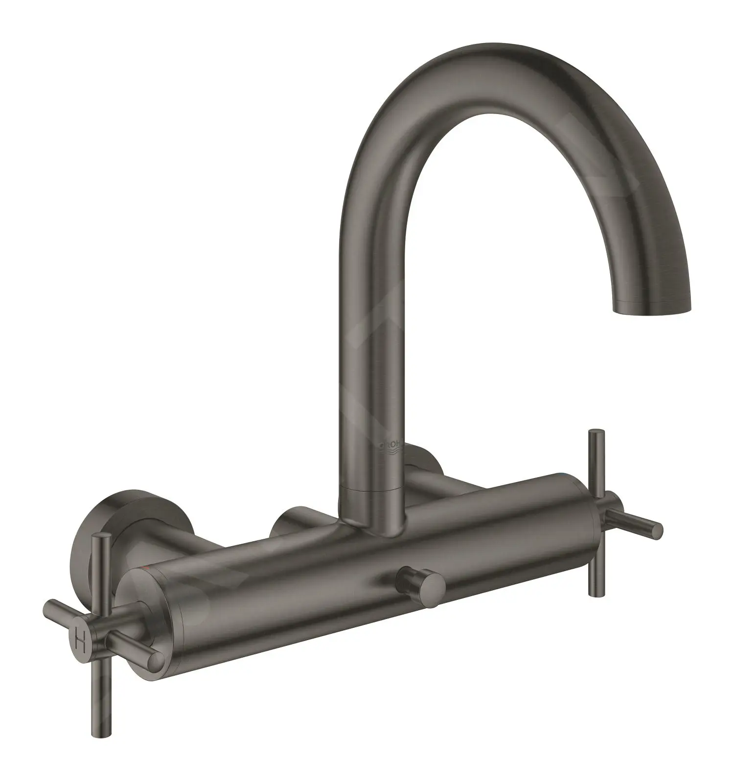 Grohe Atrio - Grifo De Bañera, Hard Graphite Cepillado 25010AL3