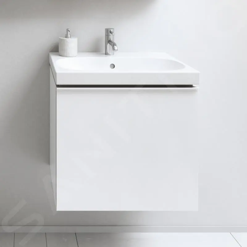 Geberit Acanto - Armario Bajo El Lavabo 600 Mm, Blanco Brillante 500.609.01.2 - Imagen 5