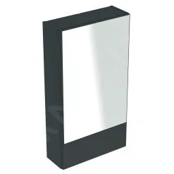 Geberit Selnova Square - Armario Con Espejo 850x470x176 Mm, 2 Puertas, Lava Mate 501.413.JK.1