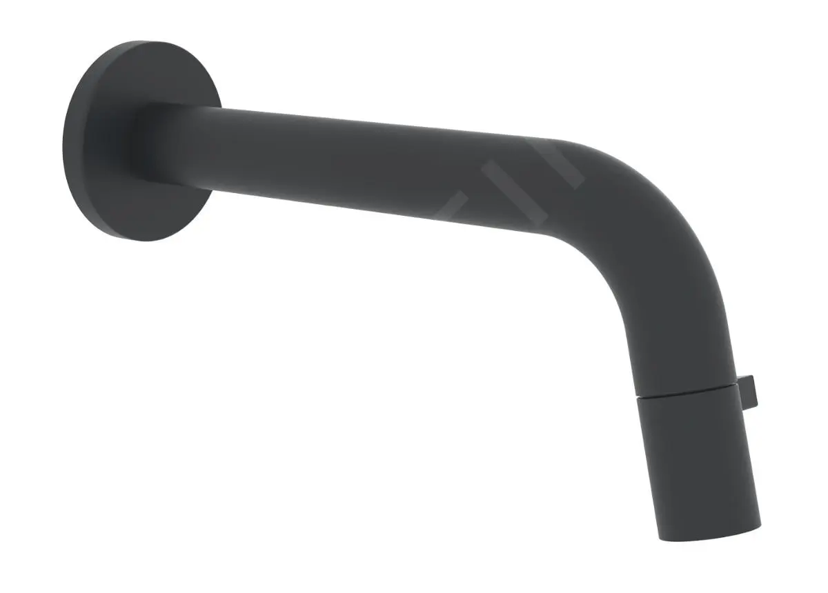 Hansa Nova - Grifo De Lavabo De Agua Fría, Negro Mate 5096810133