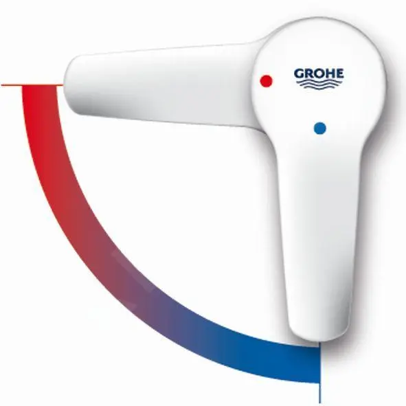Grohe Eurosmart Cosmopolitan - Grifo Monomando De Lavabo ES, Cromo 2337600E - Imagen 3