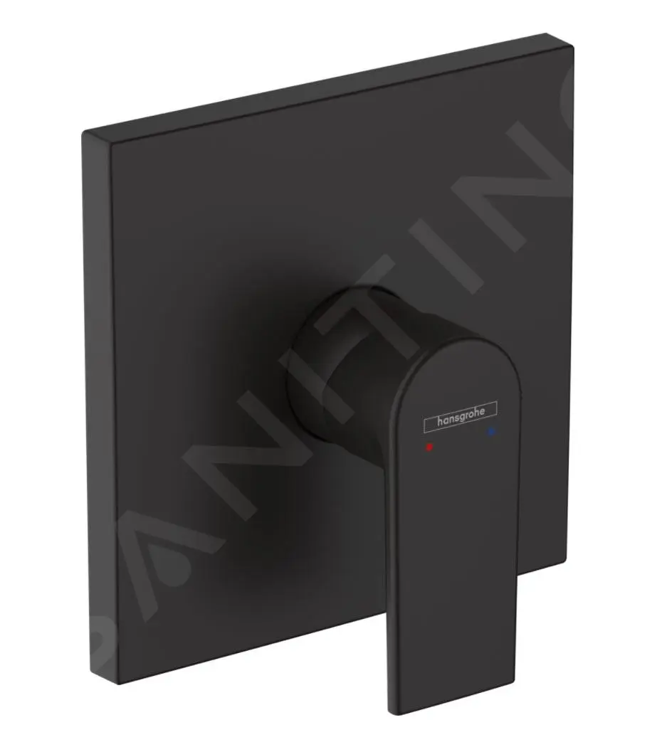 Hansgrohe Vernis Shape - Grifo Empotrado De Ducha, Negro Mate 71668670