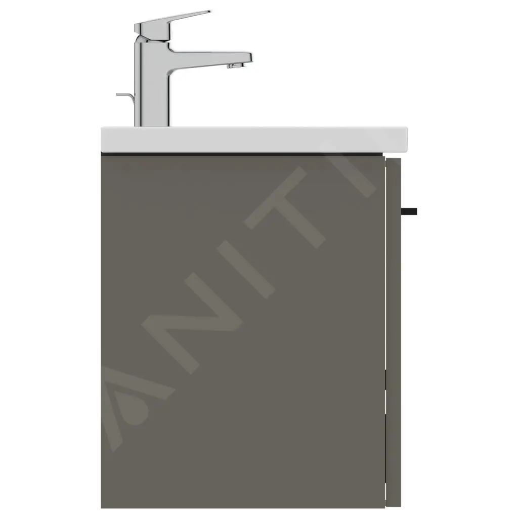 Ideal Standard I.Life S - Mueble Bajo Lavabo, 600x375x440 Mm, Cuarzo Gris Mate T5292NG - Imagen 5