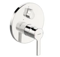 Hansa Ronda - Grifo Empotrado De Bañera, Con Conmutación Para 2 Salidas, Cromo 83843573