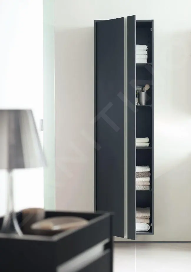 Duravit Ketho - Armario Alto 1800x400x360 Mm, Variante Izquierda, Blanco Brillante KT1255L2222 - Imagen 3