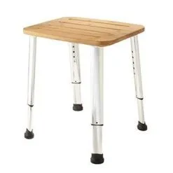 Sapho Accesorios - Taburete De Baño, Bambú AE865