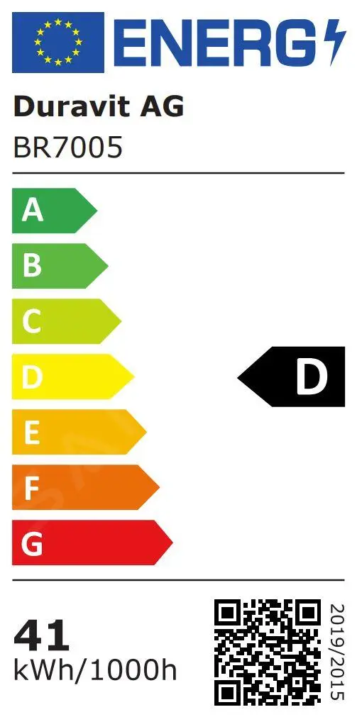 Duravit Brioso - Espejo Con Iluminación LED 700x1290x45 Mm, Blanco Brillante BR7005022220000 - Imagen 3