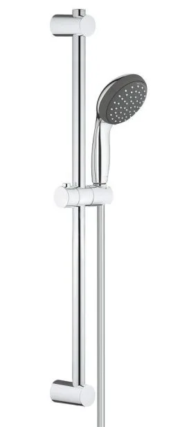 Grohe Vitalio Start - Conjunto De Cabezal De Ducha, 2 Chorros, Barra Y Manguera, Cromo 27948000