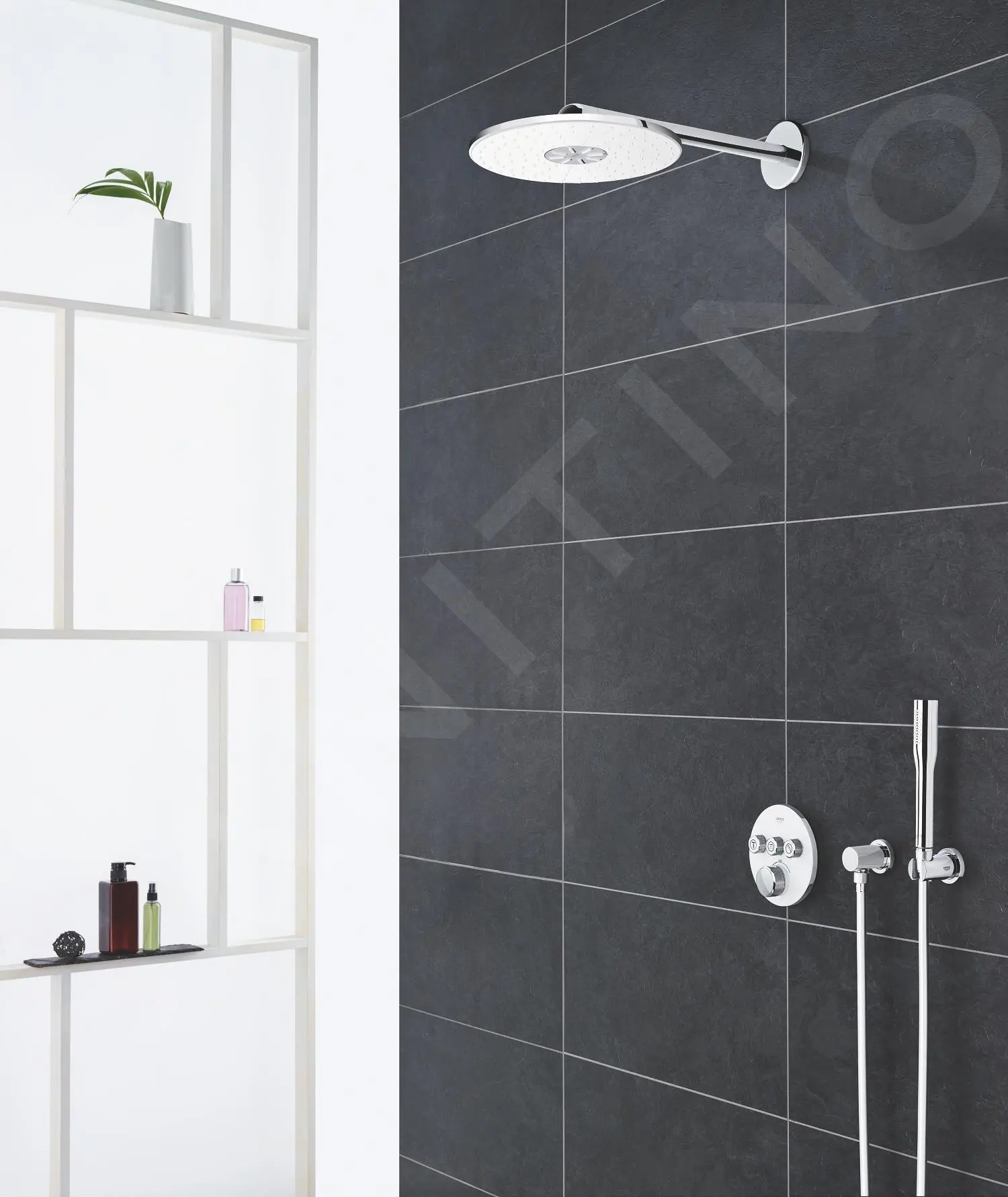 Grohe Euphoria - Cabezal De Ducha Cosmopolitan Stick, Cromo 27400000 - Imagen 3