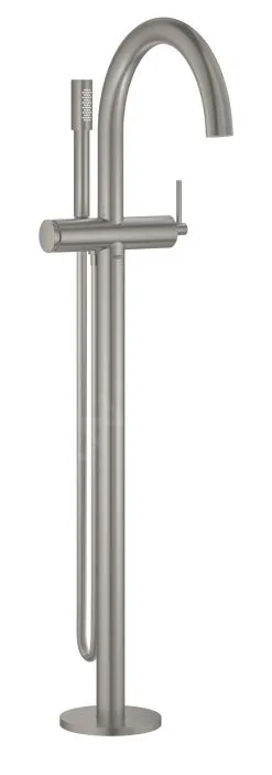 Grohe Atrio - Grifo De Suelo Para Bañera, Con Caño Giratorio, Supersteel 32653DC3