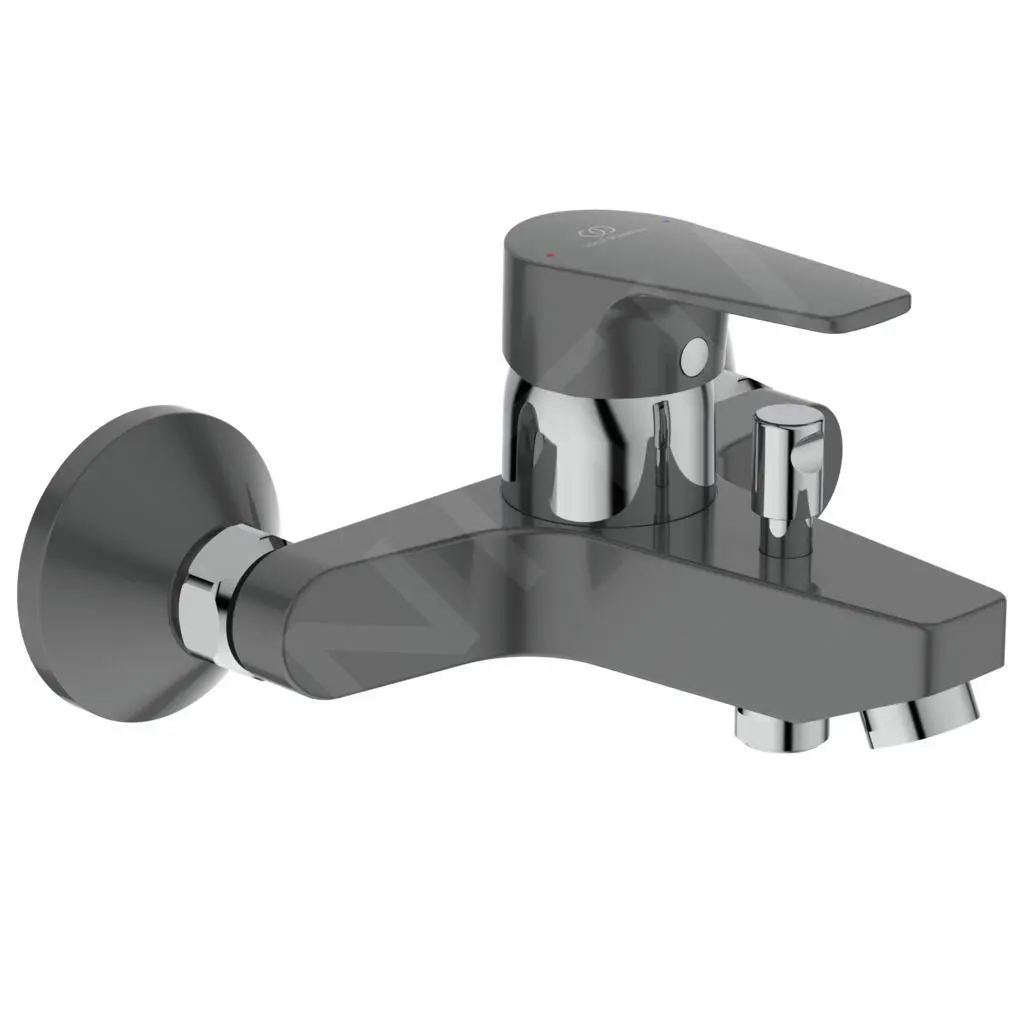 Ideal Standard Cerafine D - Grifo De Bañera, Cromo/gris Perla BC692U8