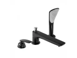 Kludi Balance - Grifo Para Borde De Bañera, Instalación De 3 Orificios, Negro Mate 524478775