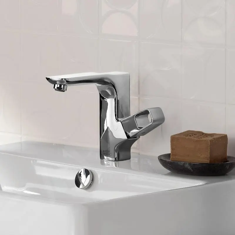 Axor Urquiola - Grifo Monomando De Lavabo, Cromo 11020000 - Imagen 3