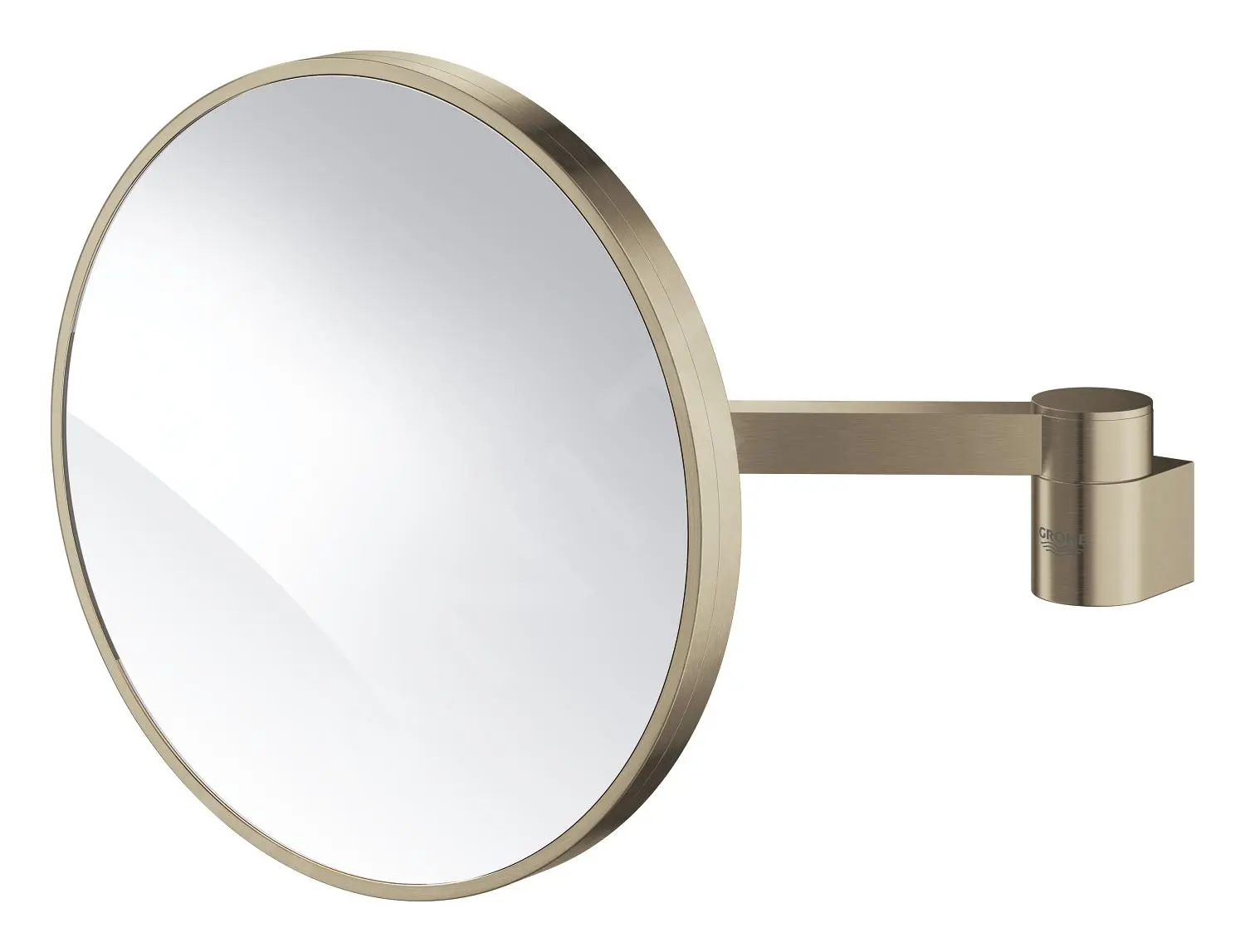 Grohe Selection - Espejo Cosmético, Níquel Cepillado 41077EN0 - Imagen 3