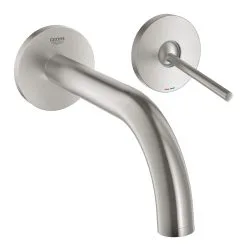 Grohe Atrio - Grifo Empotrado De Lavabo, 2 Orificios, Supersteel 19287DC3
