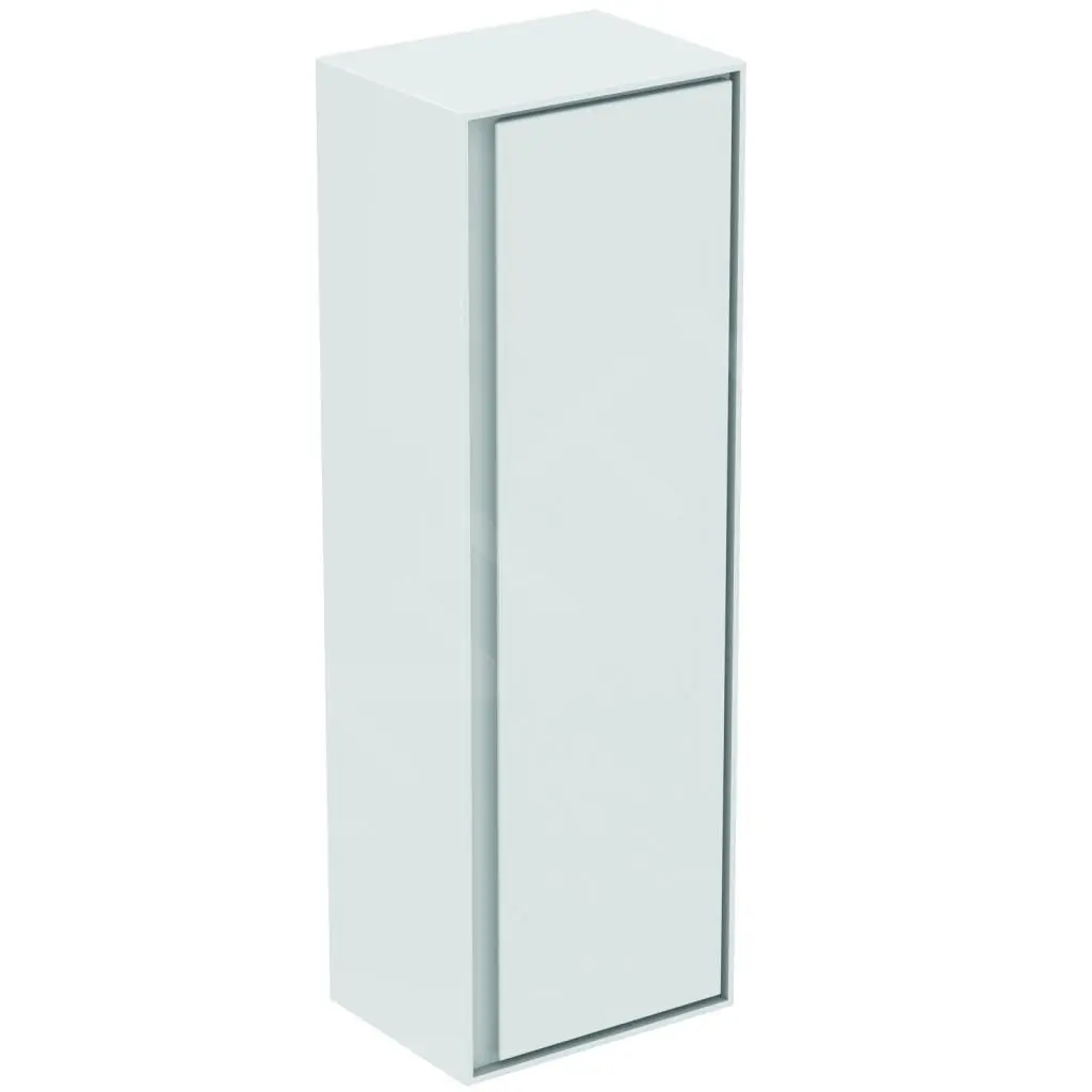 Ideal Standard Connect Air - Armario Alto 400x300x1200 Mm, Blanco Brillante/blanco Mate E0834B2