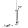 Hansa Unita - Conjunto De Ducha Con Termostato, ECO, Cromo 48130131