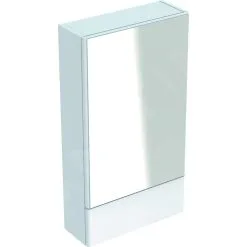 Geberit Selnova Square - Armario Con Espejo 850x470x176 Mm, 2 Puertas, Blanco Brillante 500.156.01.1