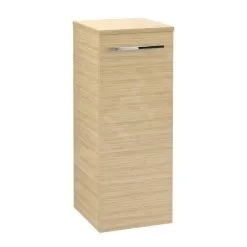 Villeroy & Boch Avento - Armario Lateral, 350x890x373 Mm, 1 Puerta, Nordic Oak A89500VJ