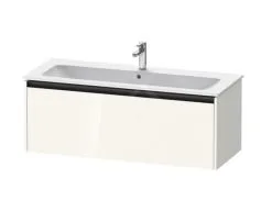 Duravit Ketho.2 - Mueble De Lavabo 440x1210x480 Mm, 1 Cajón, Blanco Brillante K25065022220000