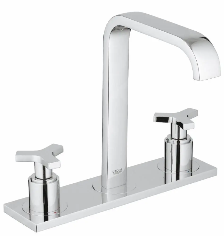Grohe Allure - Grifo De 3 Orificios Para Lavabo, Cromo 20143000