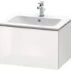 Duravit L-Cube - Armario De Lavabo 400x620x481 Mm, 1 Cajón, Blanco Brillante LC614002222