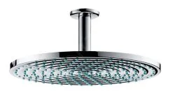 Hansgrohe Raindance - Rociador De Ducha S 300 Air 1jet Con Conexión De Techo 100 Mm, Cromo 27494000