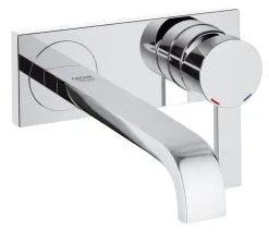 Grohe Allure - Grifo De Lavabo 2 Orificios, Cromo 19386000