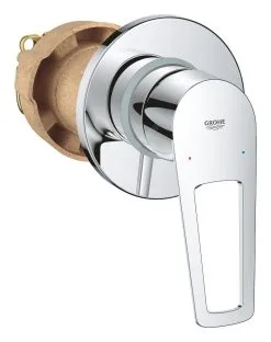 Grohe BauLoop - Grifo Empotrado De Ducha, Con Cuerpo De Montaje, Cromo 29042001