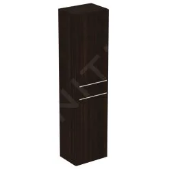 Ideal Standard I.Life A - Armario Alto Para Baño 400x300x1600 Mm, 2 Puertas Izquierda/derecha, Roble Café T5260NW