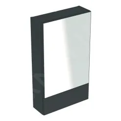 Geberit Selnova Square - Armario Con Espejo 850x493x176 Mm, 2 Puertas, Lava Mate 501.414.JK.1